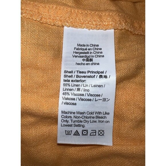 NWT J. CREW Factory Shorts  Womens Linen Blend Drawstring Size Small - Picture 7 of 10